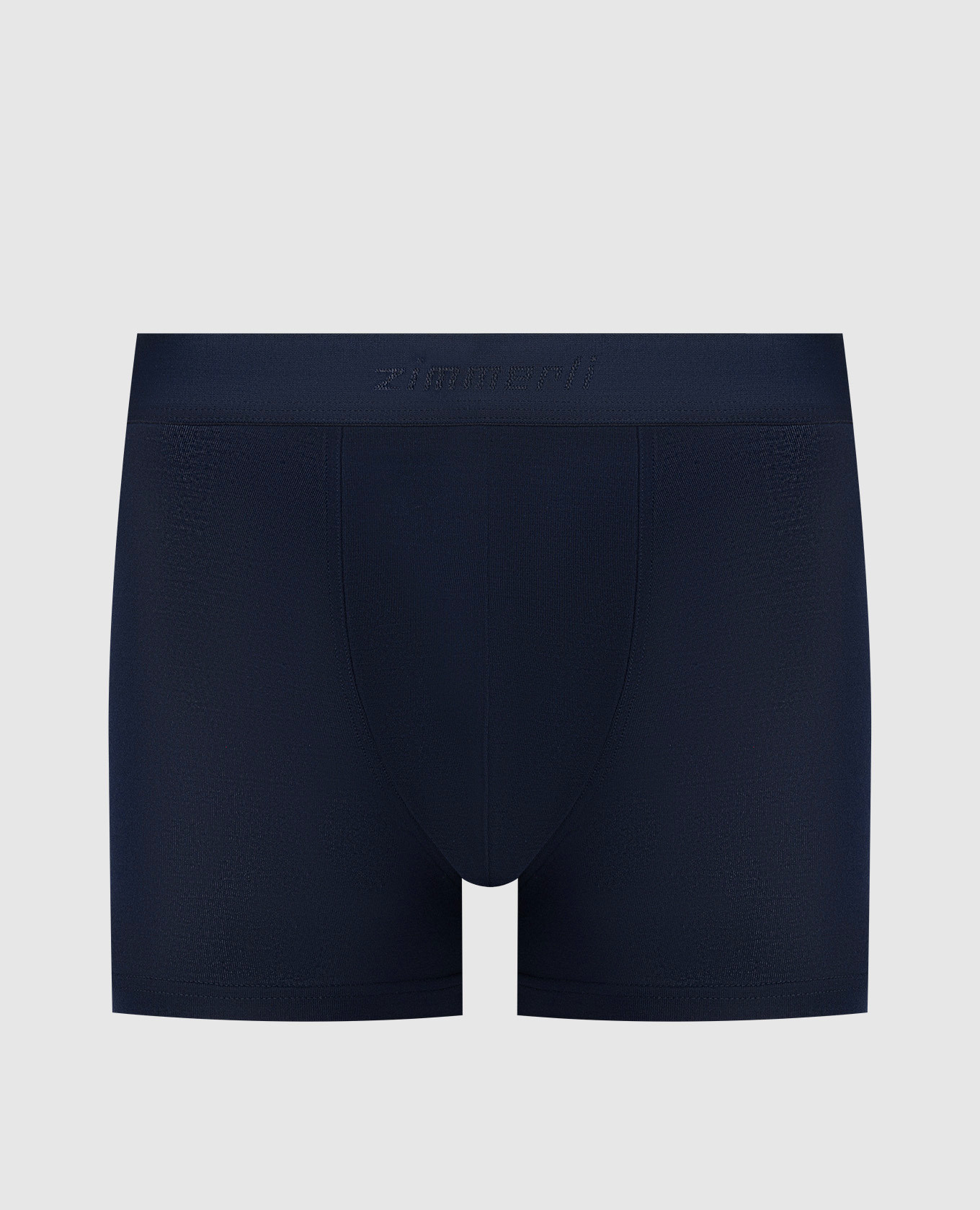 

Pureness blue boxer briefs with matching logo Zimmerli