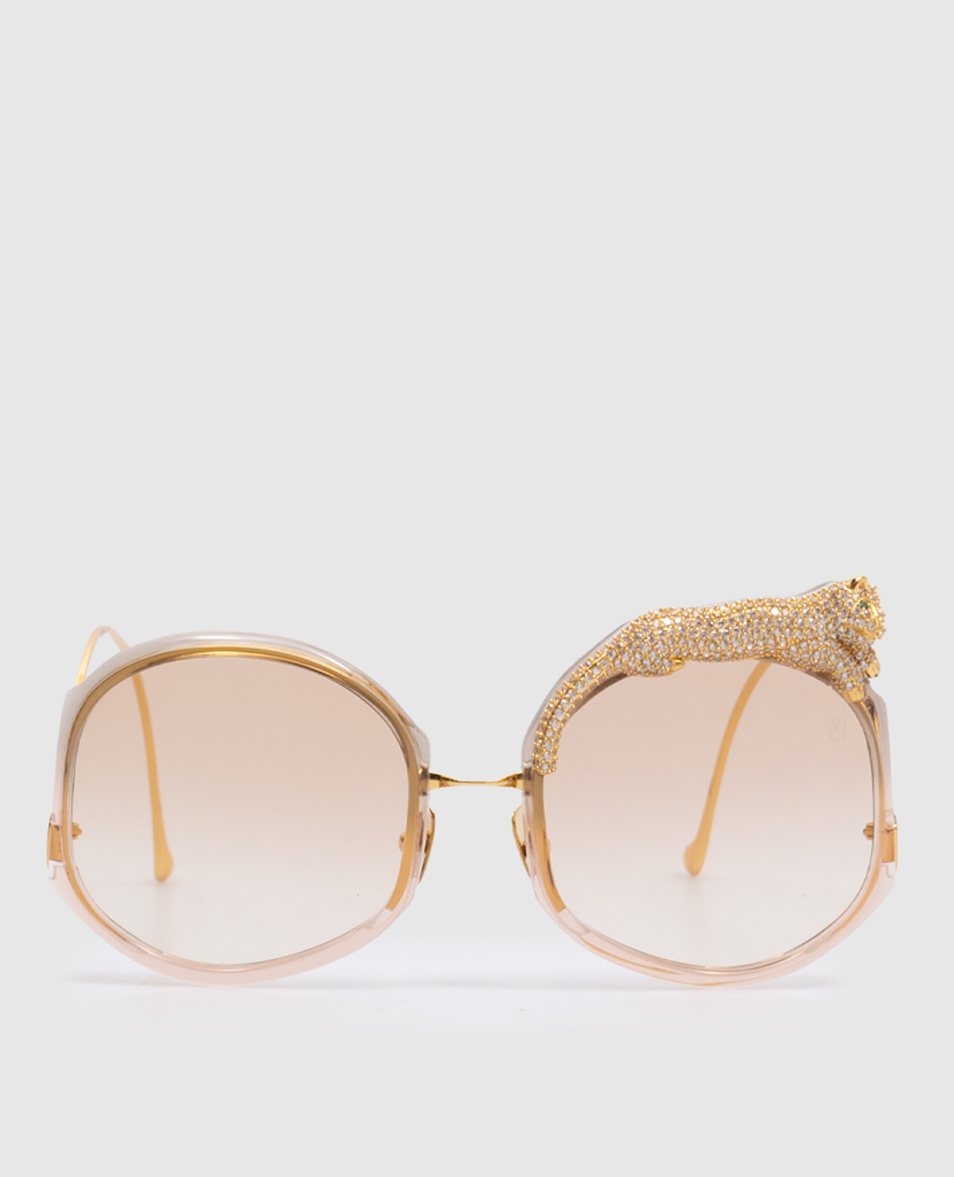 Rose e le rêve beige sunglasses with 24k gold plating anna-karin karlsson