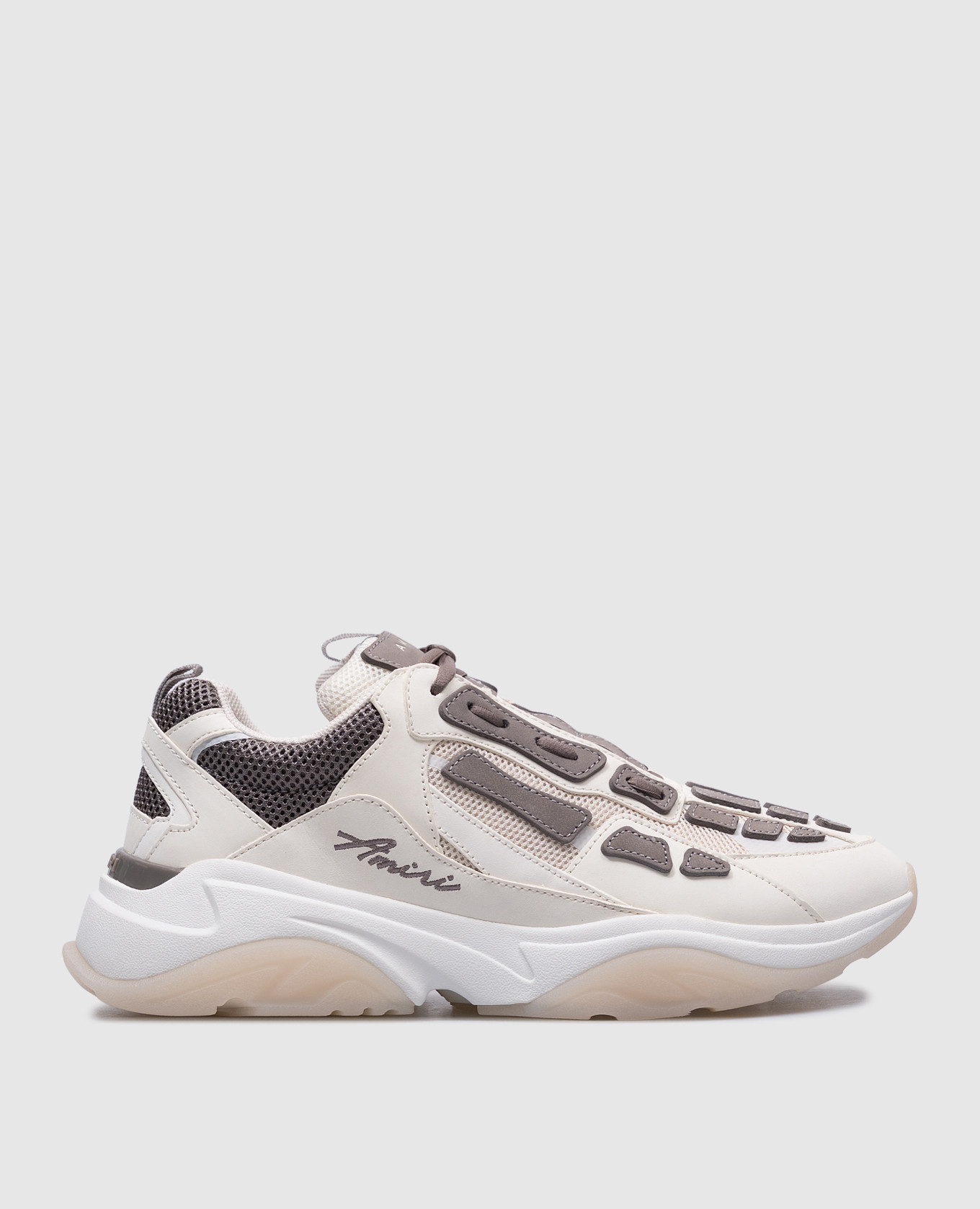 

White Bone Runner combo sneakers AMIRI