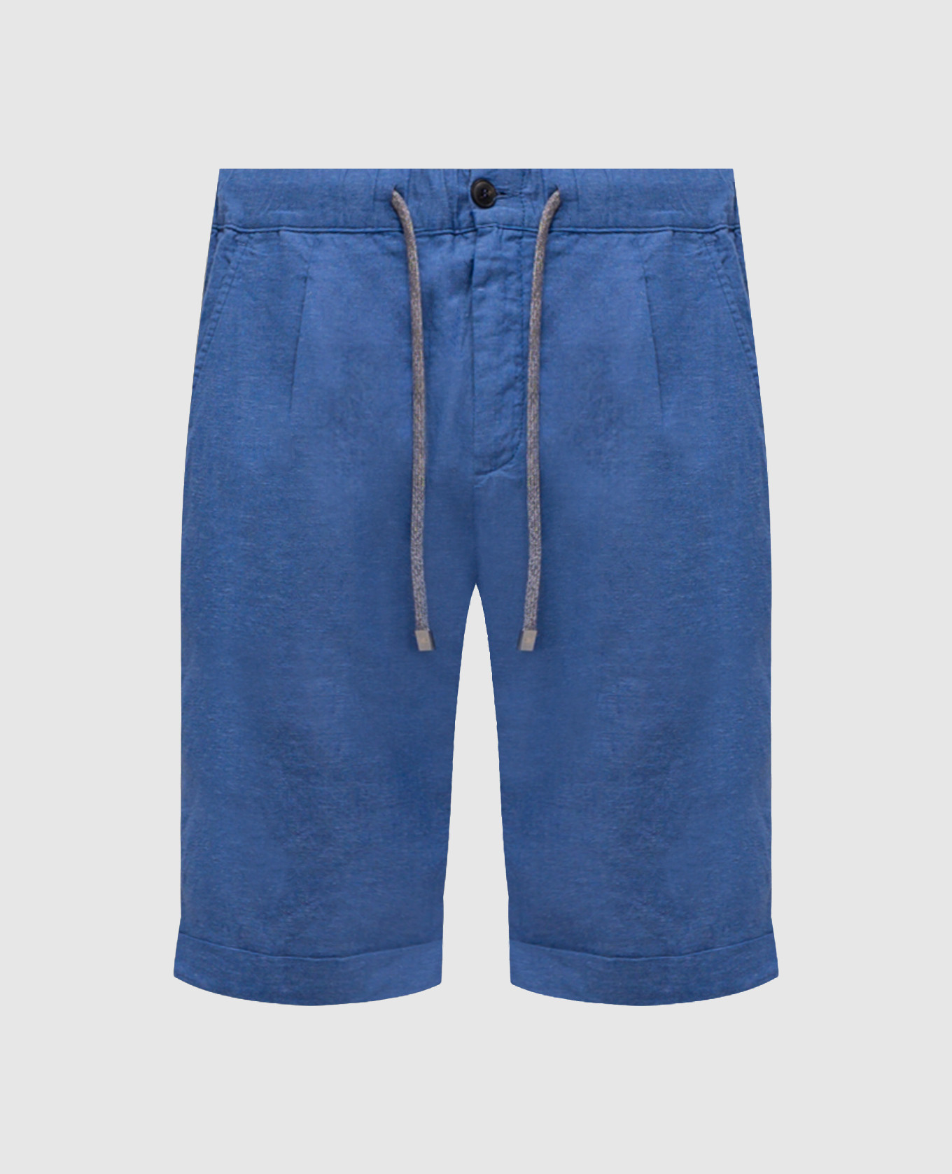 

Blue linen shorts Cashmere&Whiskey