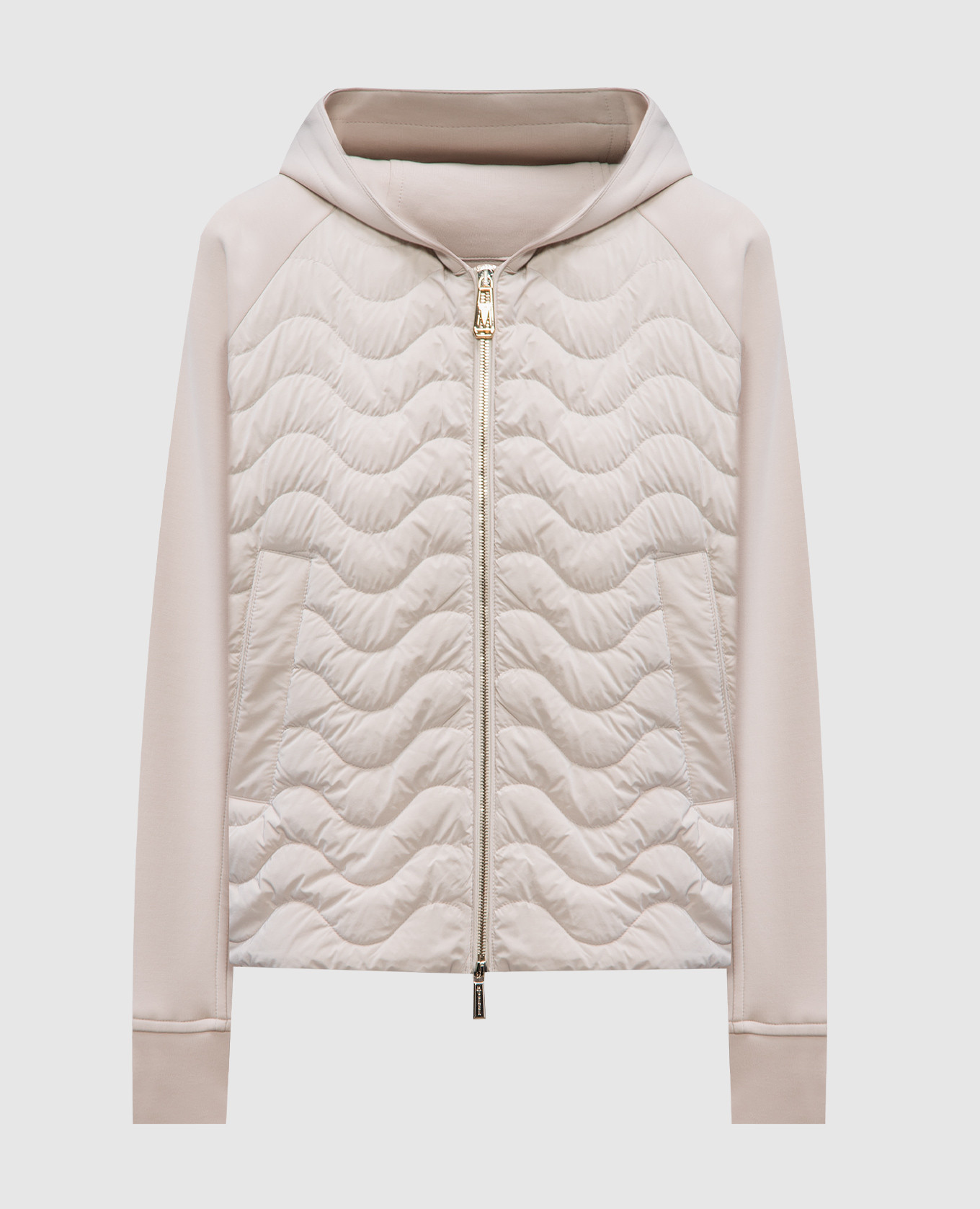 Beige down jacket BERTHA MooRER