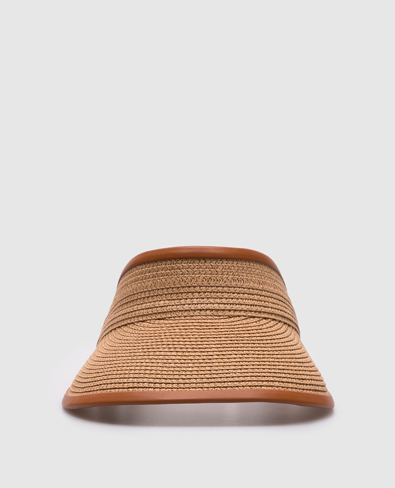 

Beige MOGADOR visor with logo monogram Max Mara