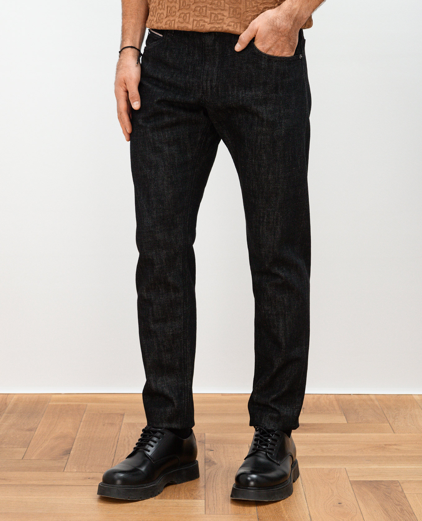 

Black jeans with logo Dolce&Gabbana