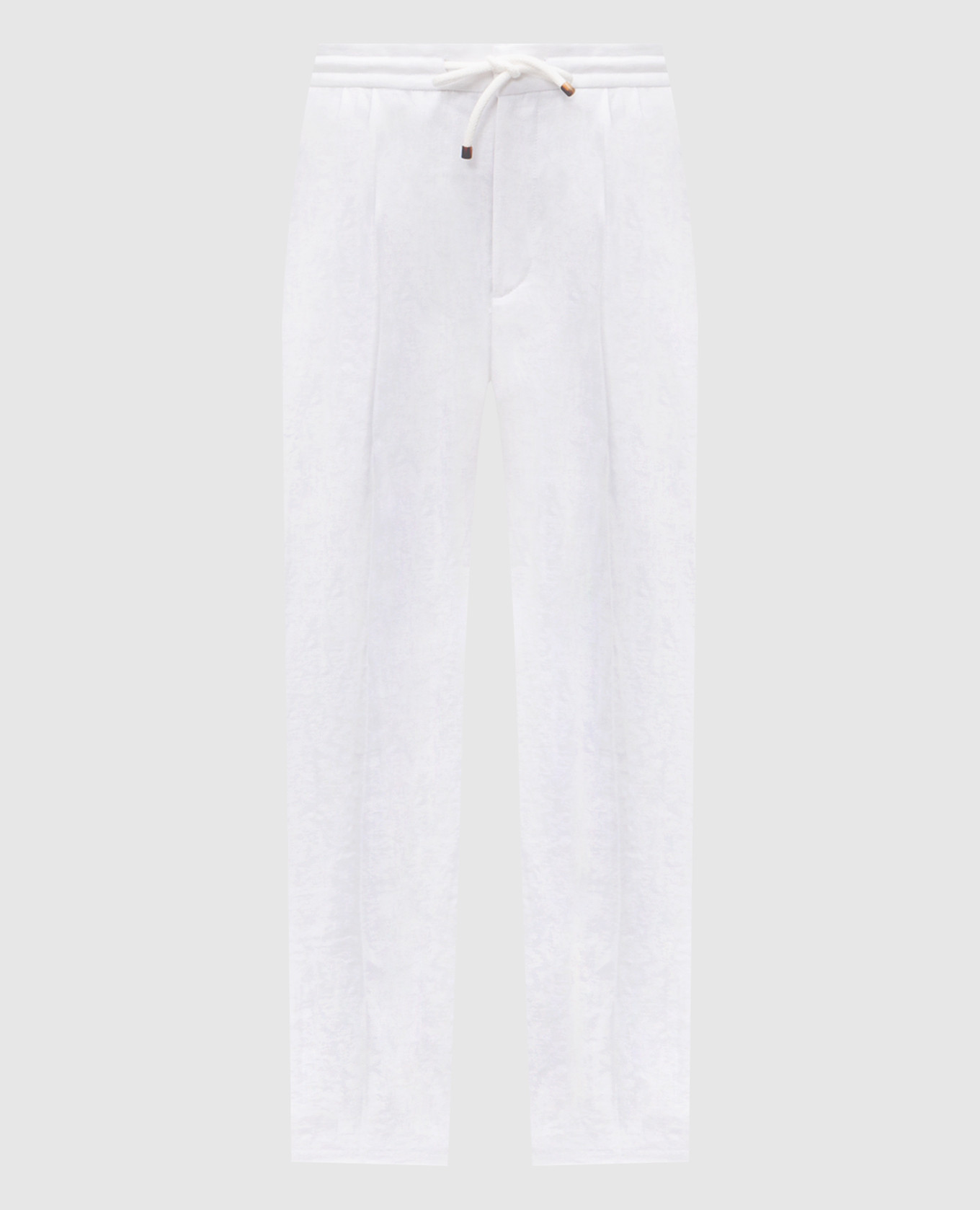 

White linen pants Brunello Cucinelli