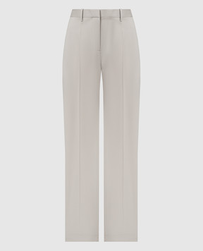 Helmut Lang Green pants made of wool O01HW204