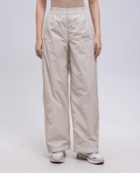 Alexander Wang Beige sweatpants with logo UWC2254116