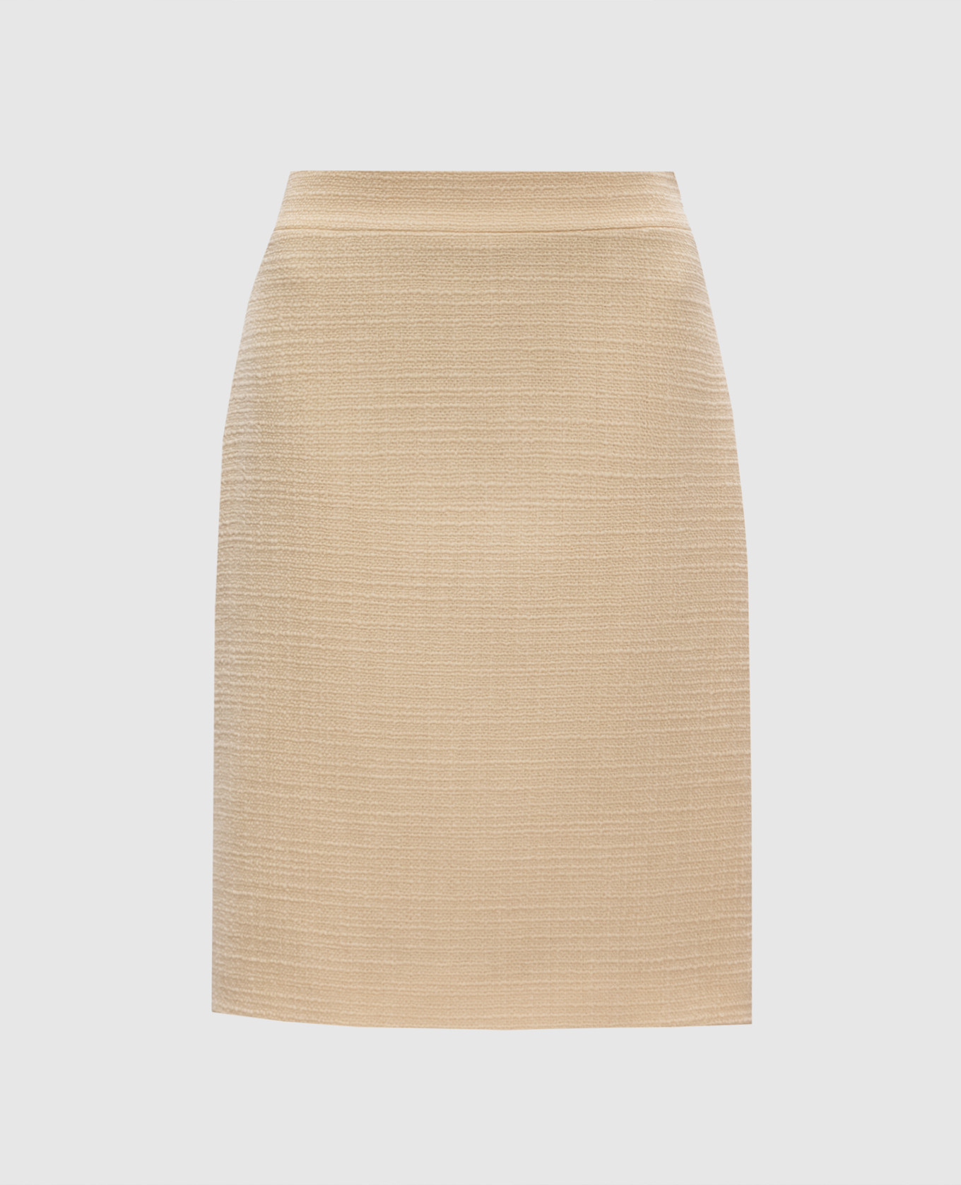

Beige wool skirt Valentino