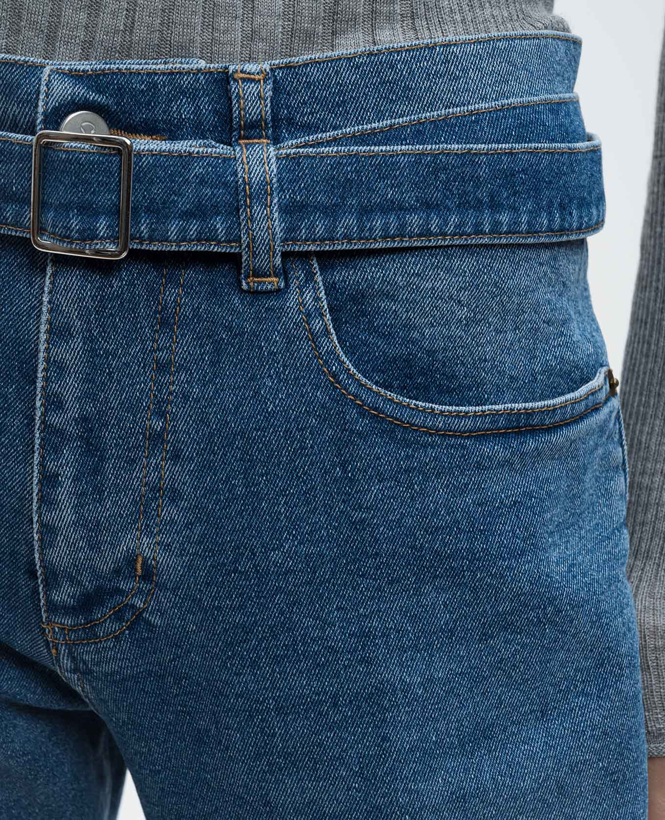 

Ellsworth Jean distressed blue jeans PROENZA SCHOULER, Light blue