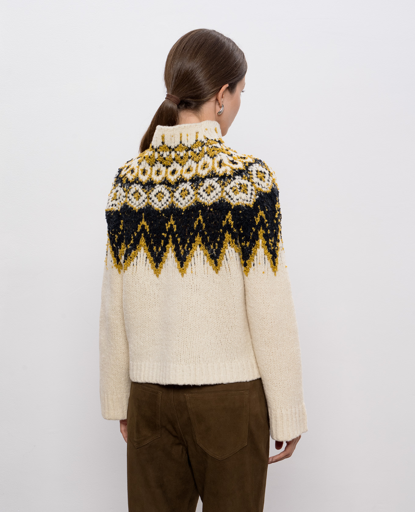 Lizzy white sweater with wool PROENZA SCHOULER 4