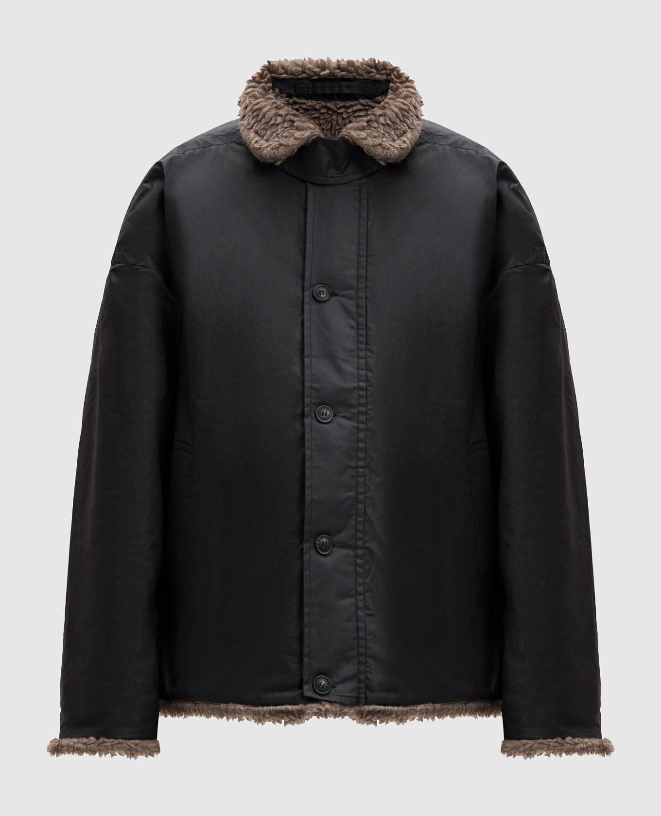 Jan Jan Van Essche - Two-sided jacket with sheepskin Jan Jan Van Essche - Two-sided jacket with sheepskin