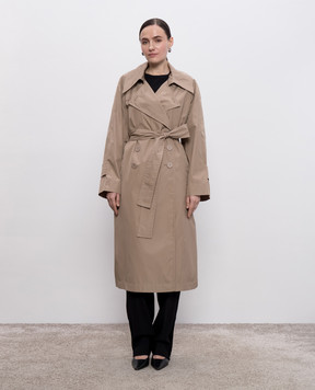 JOSEPH Chiswick beige double-breasted trench coat JP001718