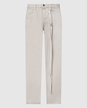 Ann Demeulemeester Govaart gray jeans 2401MTR42DFA038
