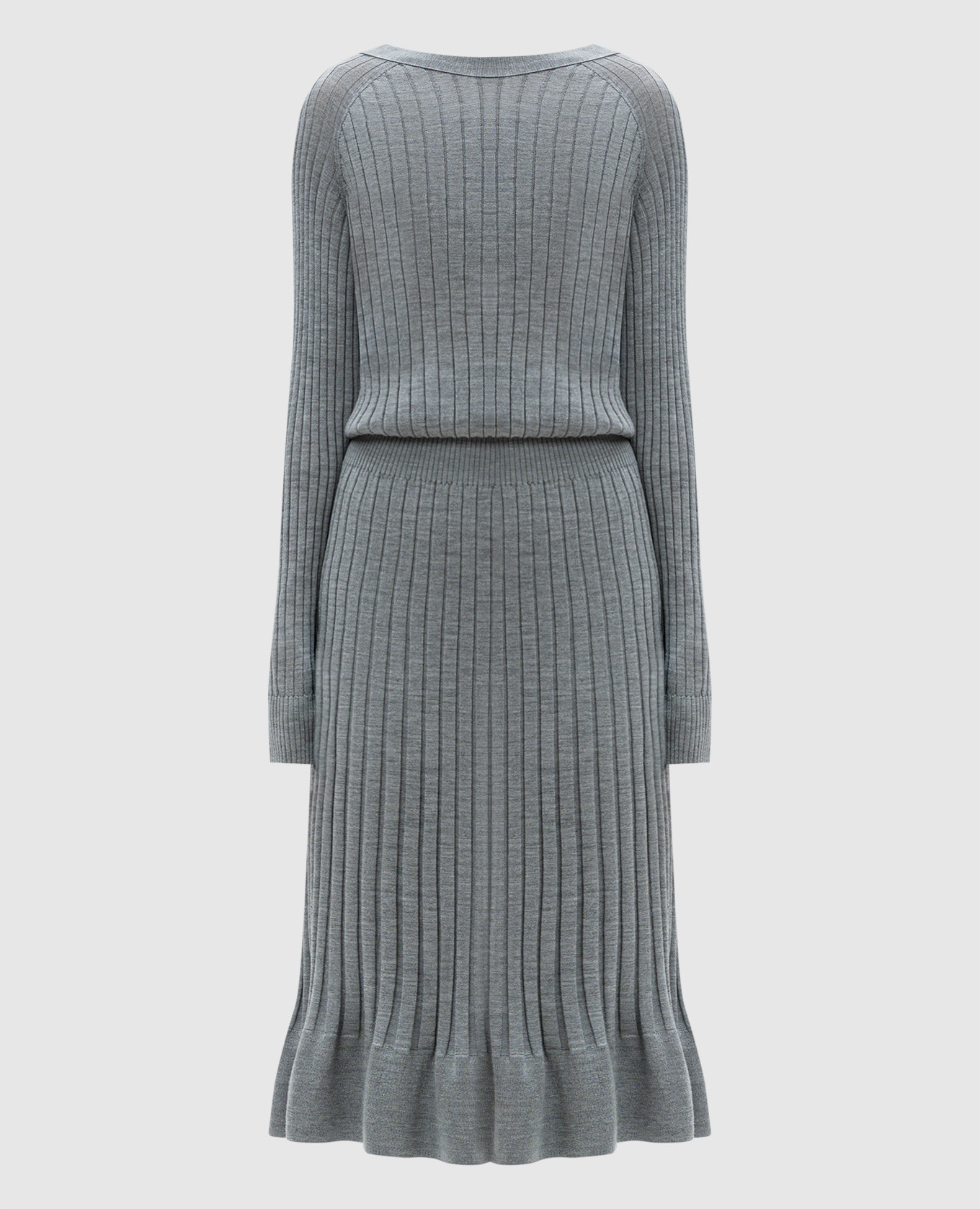 

Gray Eden Knit dress with wool and silk PROENZA SCHOULER, Grey