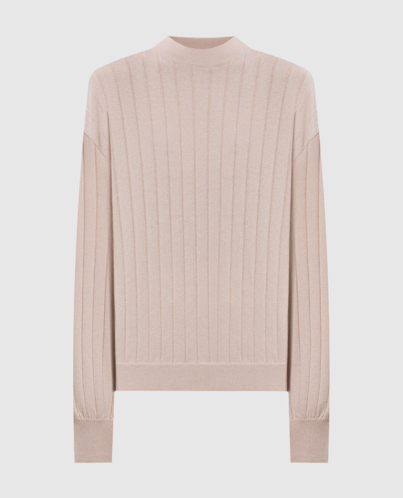 Beige cashmere sweater