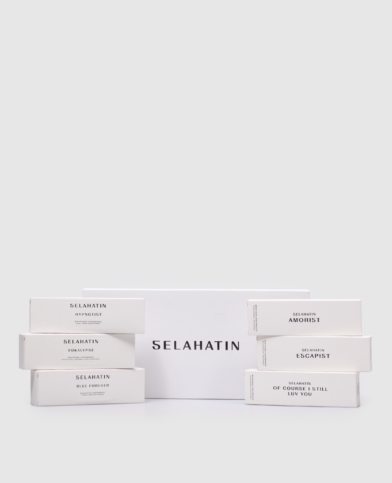 

Large set of toothpastes 6x65 ml Selahatin, White