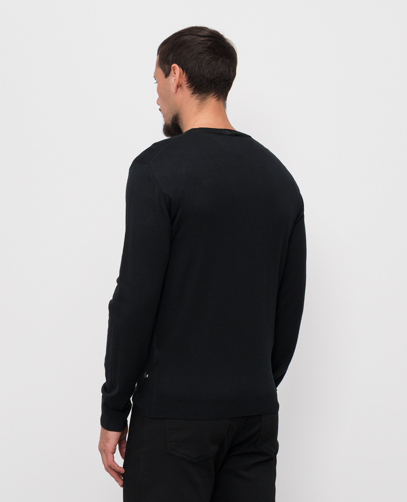 

Black wool jumper Stefano Ricci