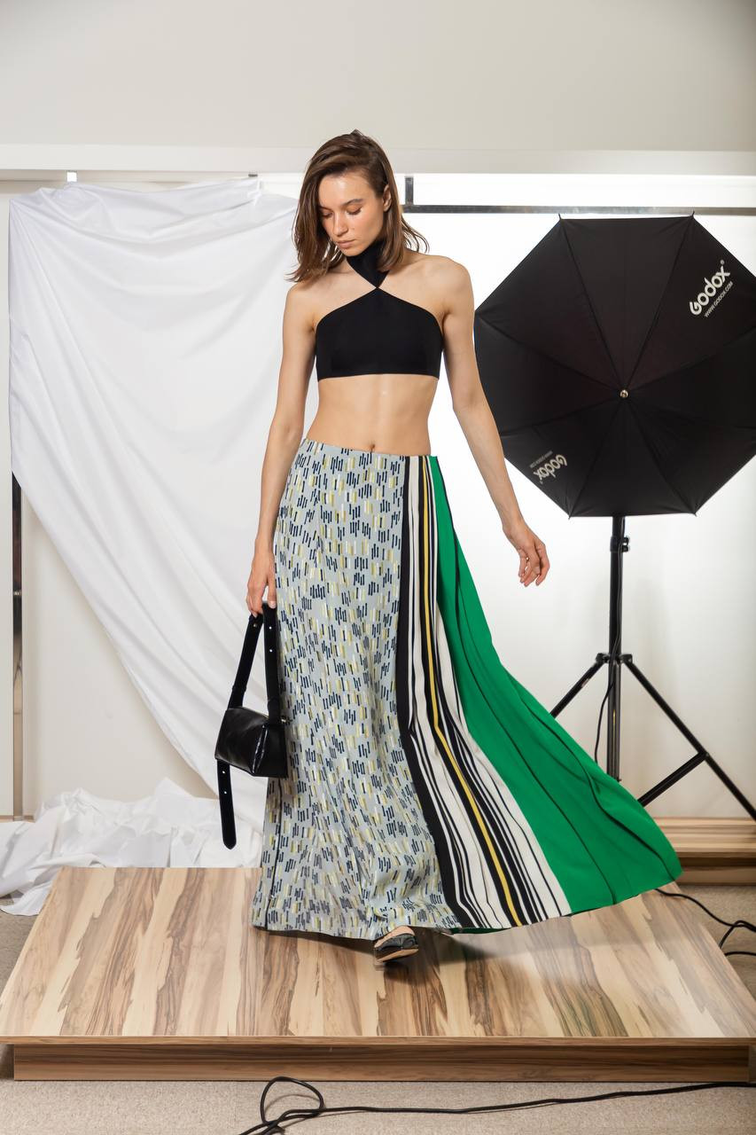 

Black top with linen Philosophy di Lorenzo Serafini