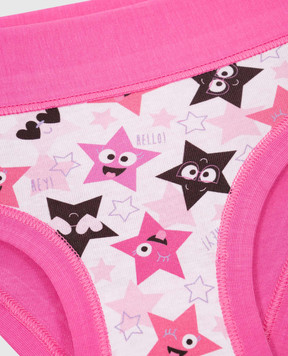 RiminiVeste Emy Bimba baby pink panties with print B2703