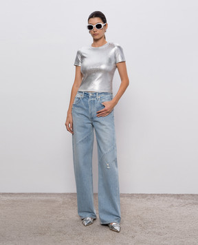 CITIZENS OF HUMANITY Ayla blue jeans with logo patch 21903011