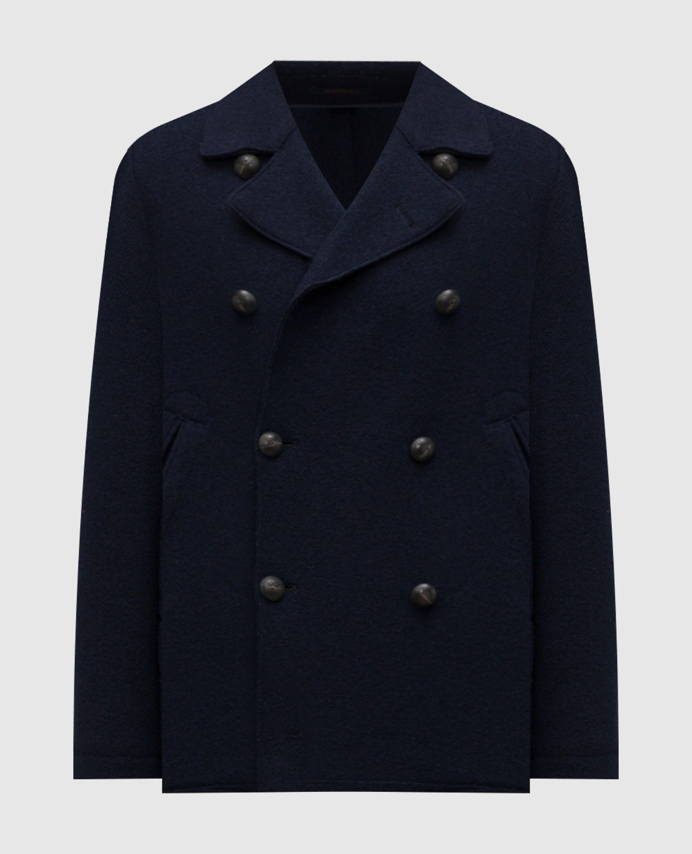 

Blue double-breasted wool coat Joerdie's