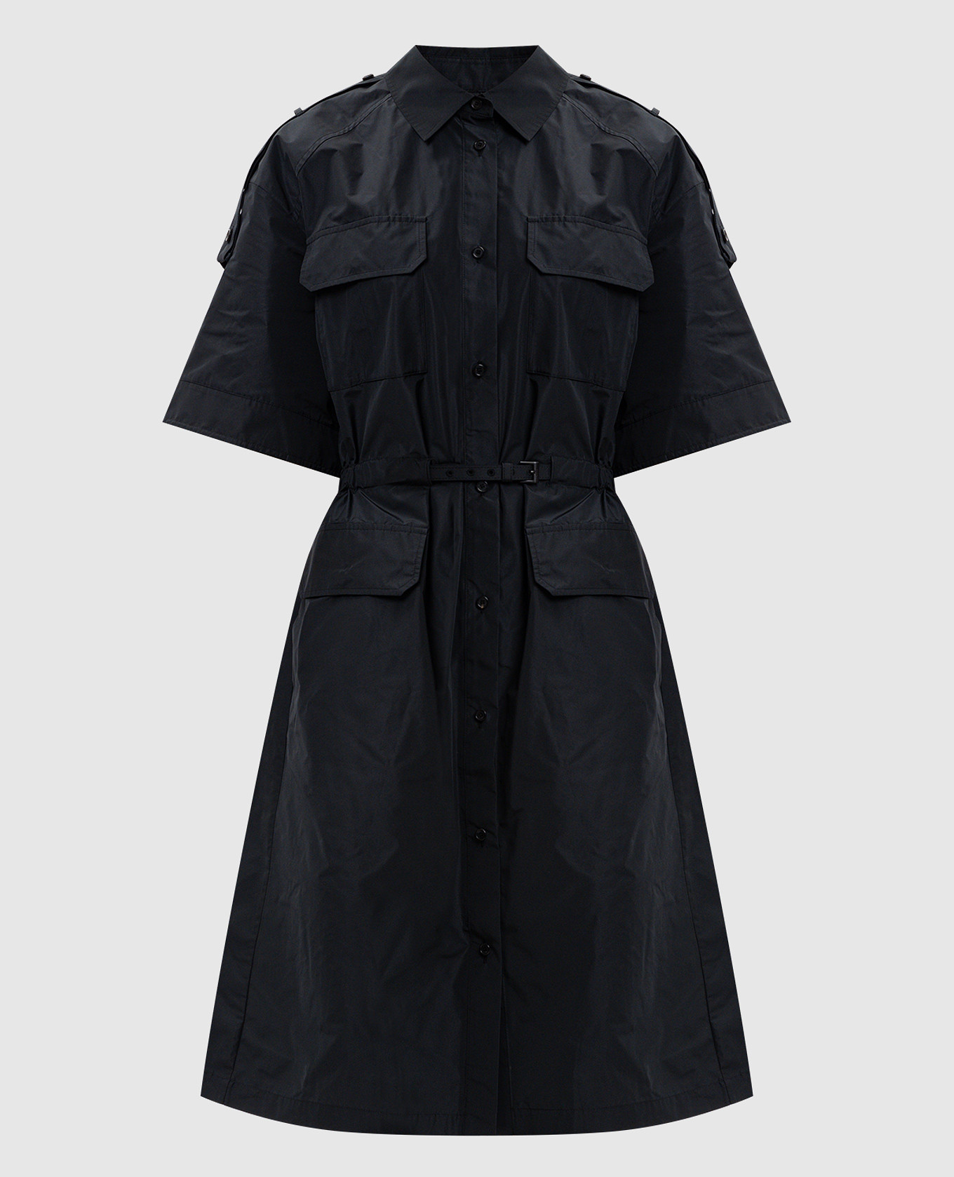 Black shirt dress Juun.j