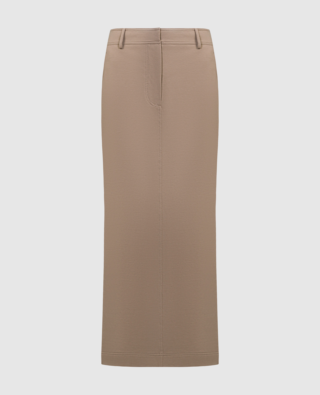 

Brown skirt with monil chain Brunello Cucinelli