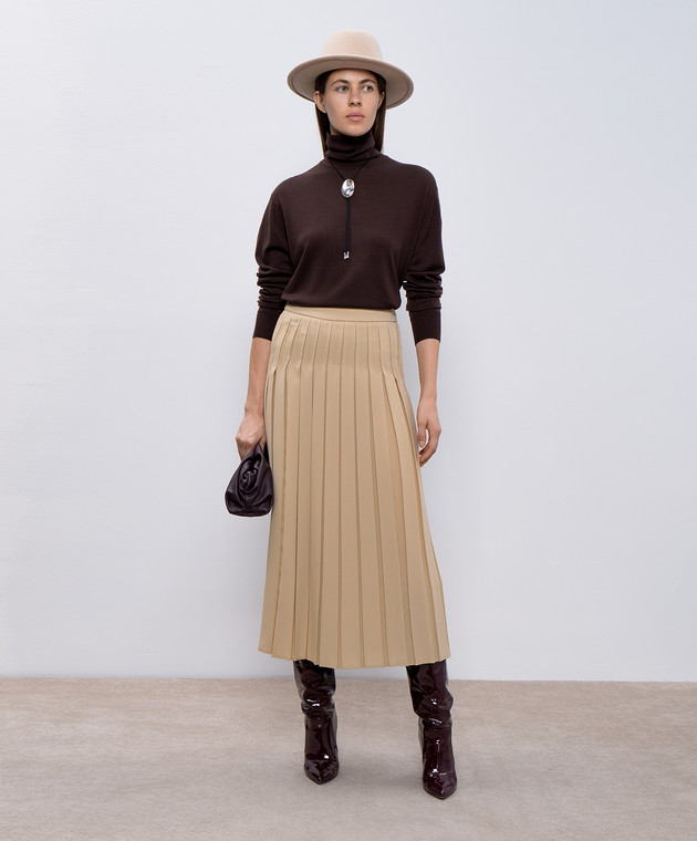 JOHN SMEDLEY WOOL FLARE SKIRT JOHN SMEDLEY WOOL FLARE SKIRT