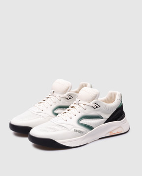 Santoni White leather sneakers HY-RUN MBHR21973BINCFRR