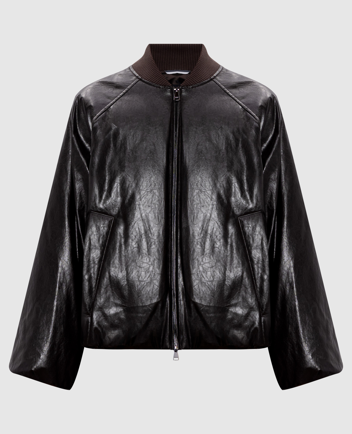 

Brown down bomber jacket POTENTE Max Mara Weekend