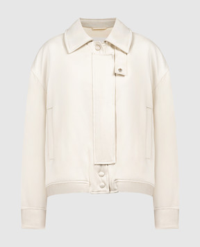 Jil Sander White jacket with silk J01BN0115J65198