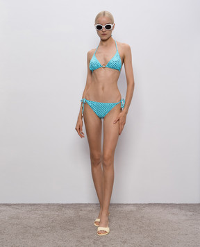 Vilebrequin Blue polka dot swimsuit panties FLRCH871