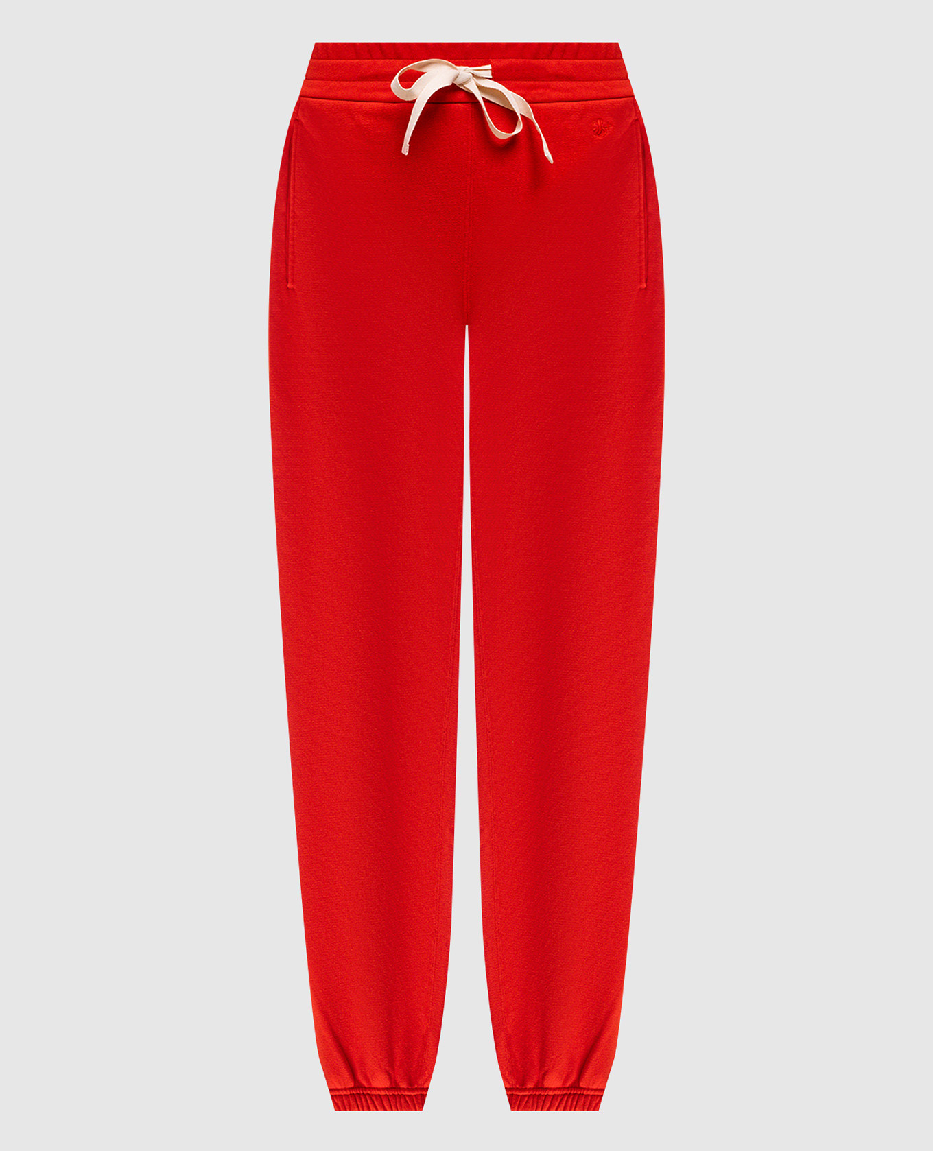 Orange joggers with logo Jil Sander