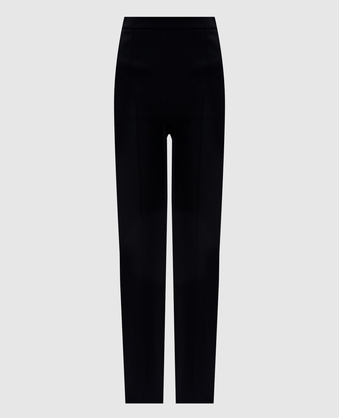 Black pants with laces dolce&gabbana