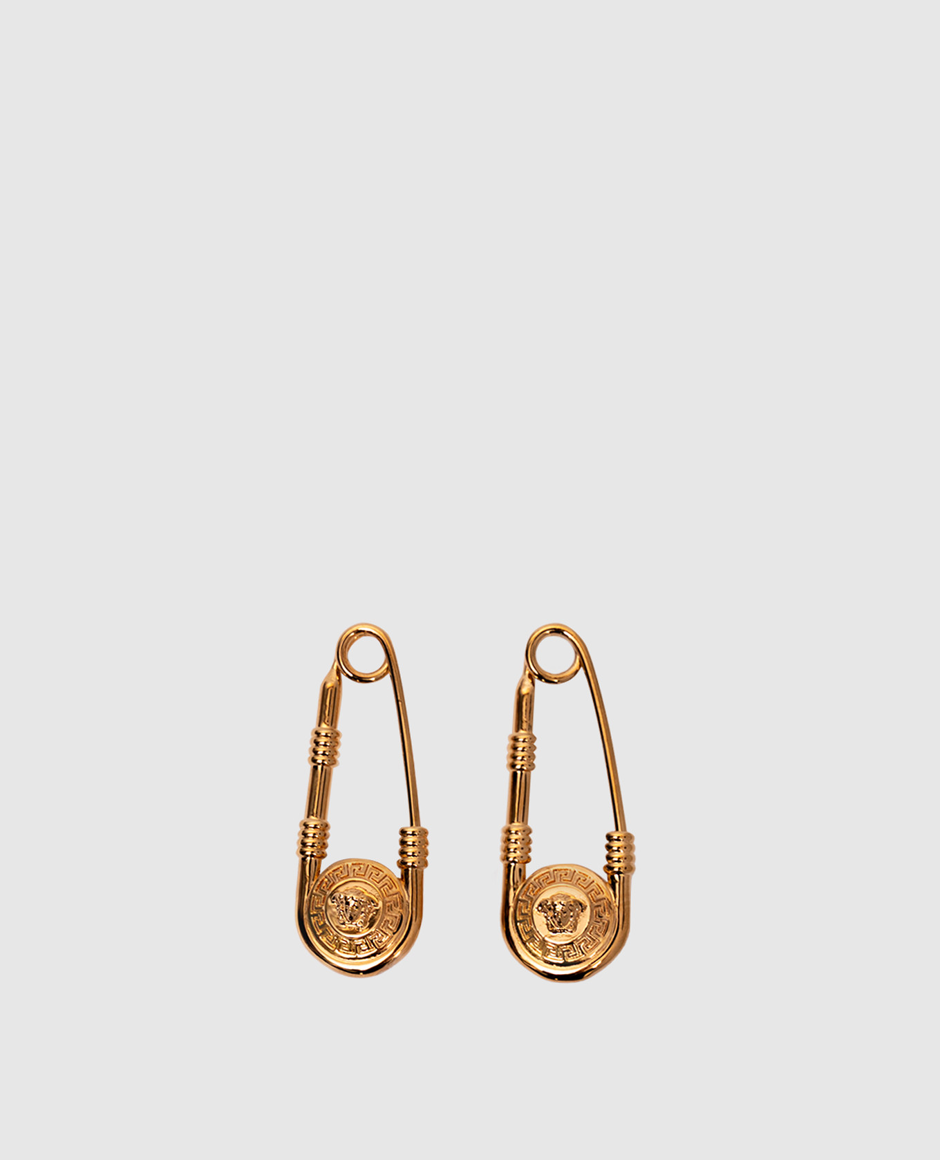 

Gold-tone stud earrings with Medusa emblem Versace, Golden