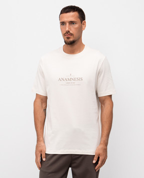Brunello Cucinelli Beige T-shirt with print M0B138495