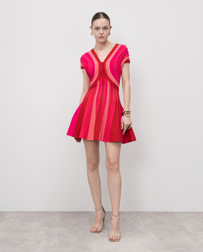 Balmain Pink mini dress EF0R7144KI41
