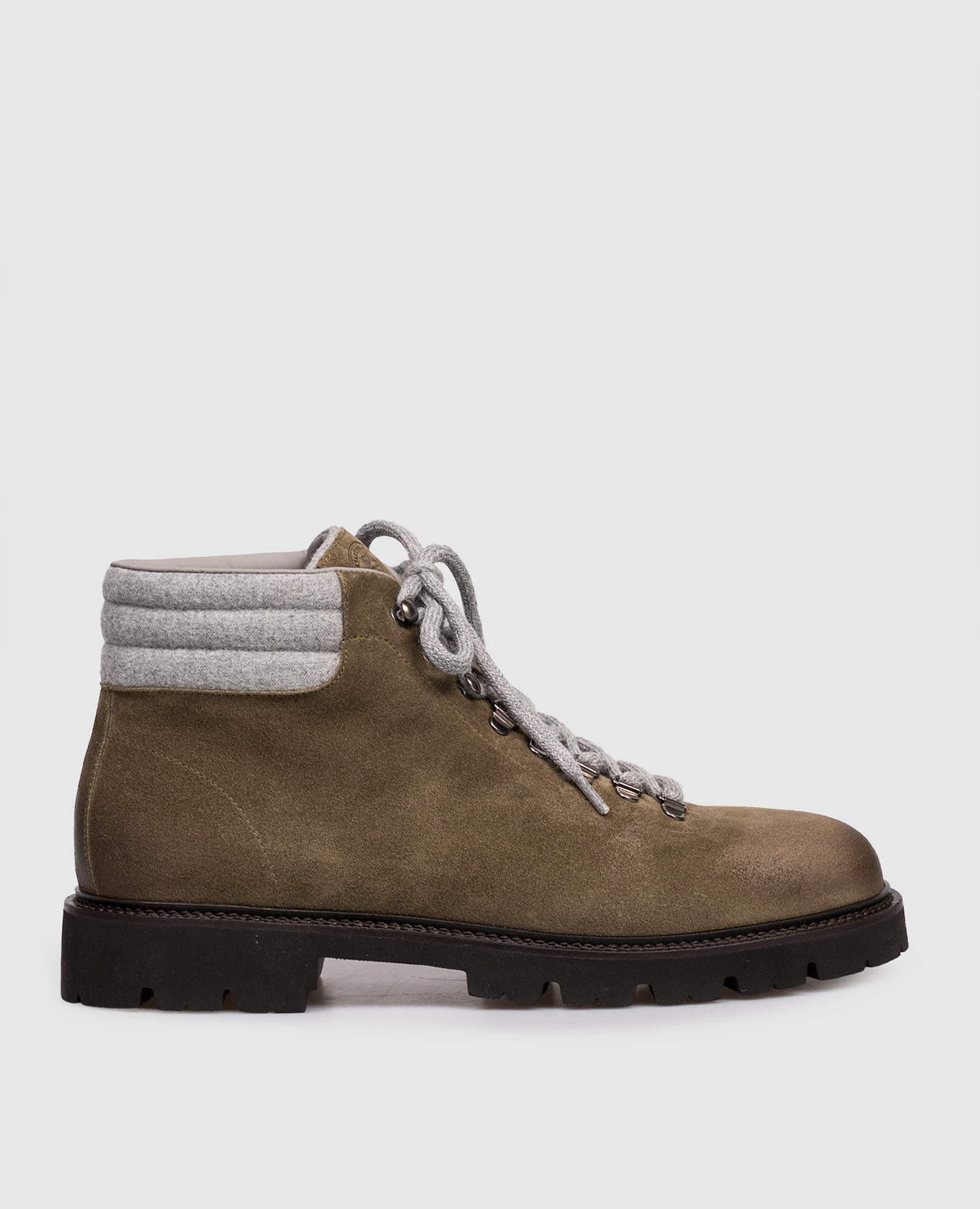 

Khaki suede boots Peserico