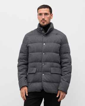 Dolce&Gabbana Gray down jacket G9BSNTFU5YA