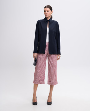 PAROSH Red striped pants D230120SPLIT