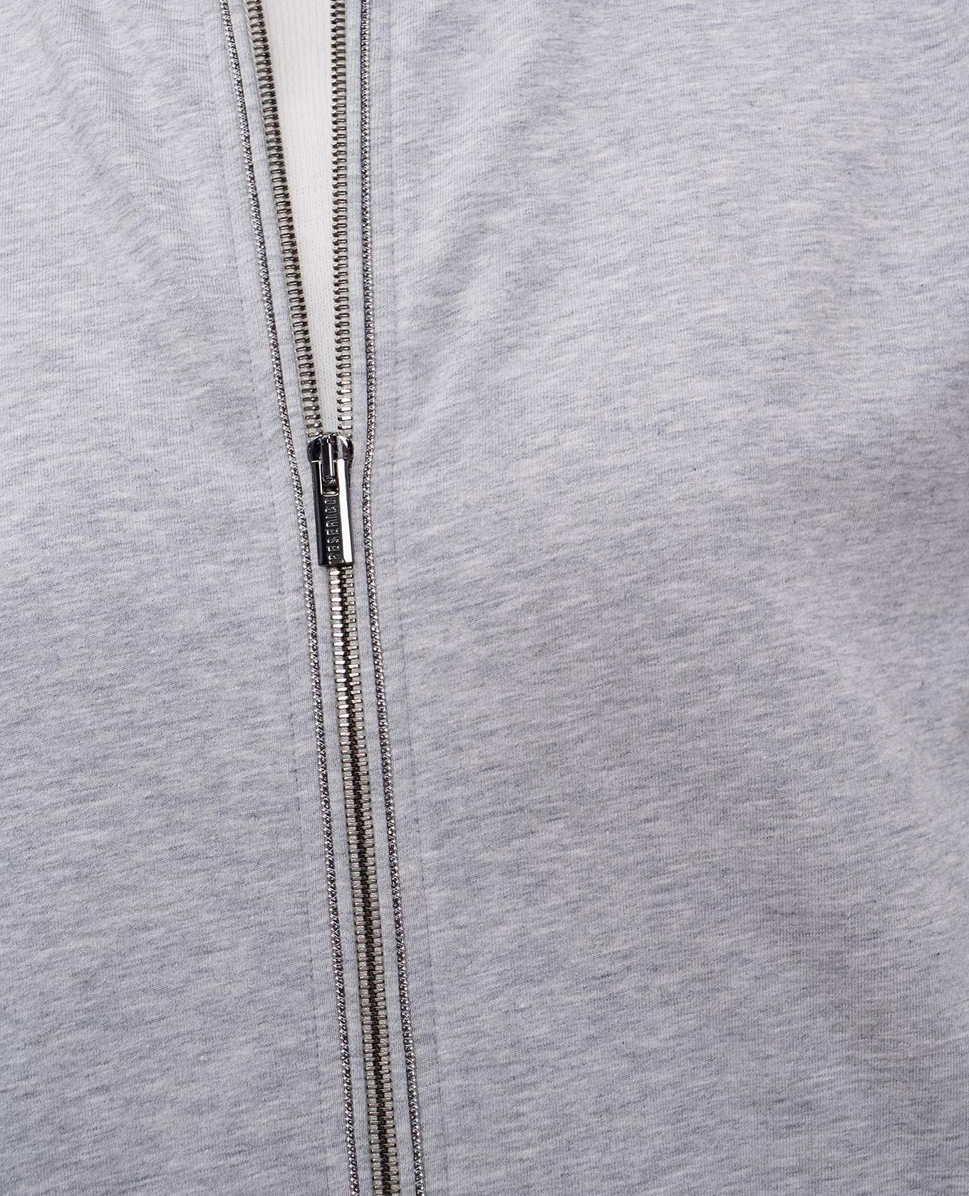 Grey sports jacket with monil chain Peserico 5