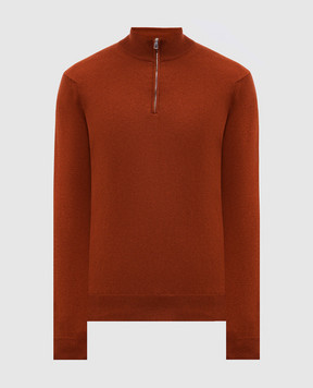 Cashmere&Whiskey Orange cashmere jumper MU8661312341R