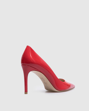 Stuart Weitzman Red patent leather shoes STUART POWER 86 SJ950
