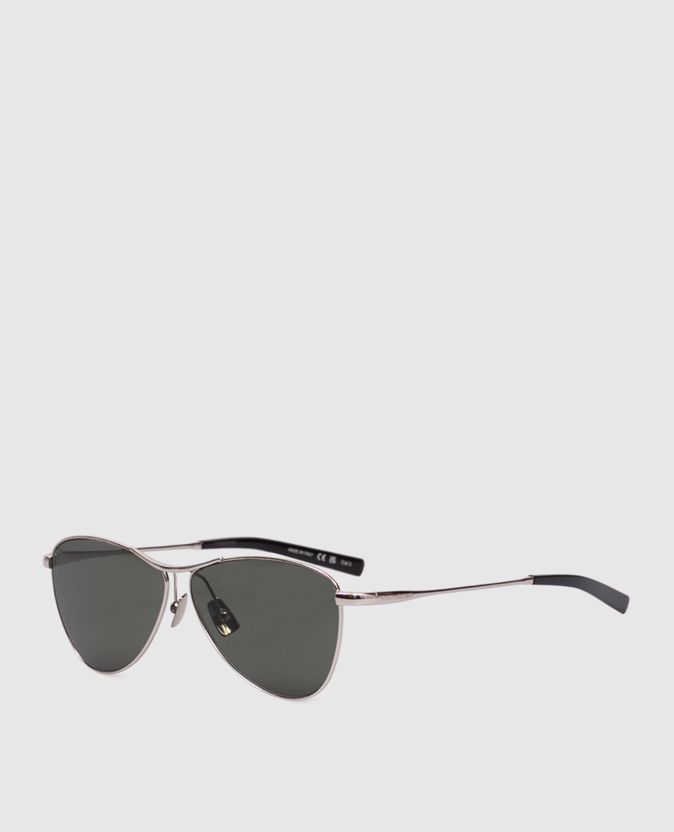 Silver sunglasses 831 VESPER Saint Laurent 3