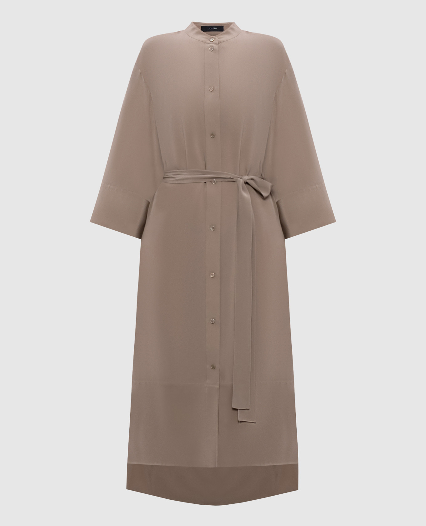 Darius beige silk shirt dress JOSEPH