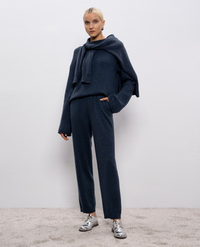 LISA YANG Blue Symone cashmere pants 2025325