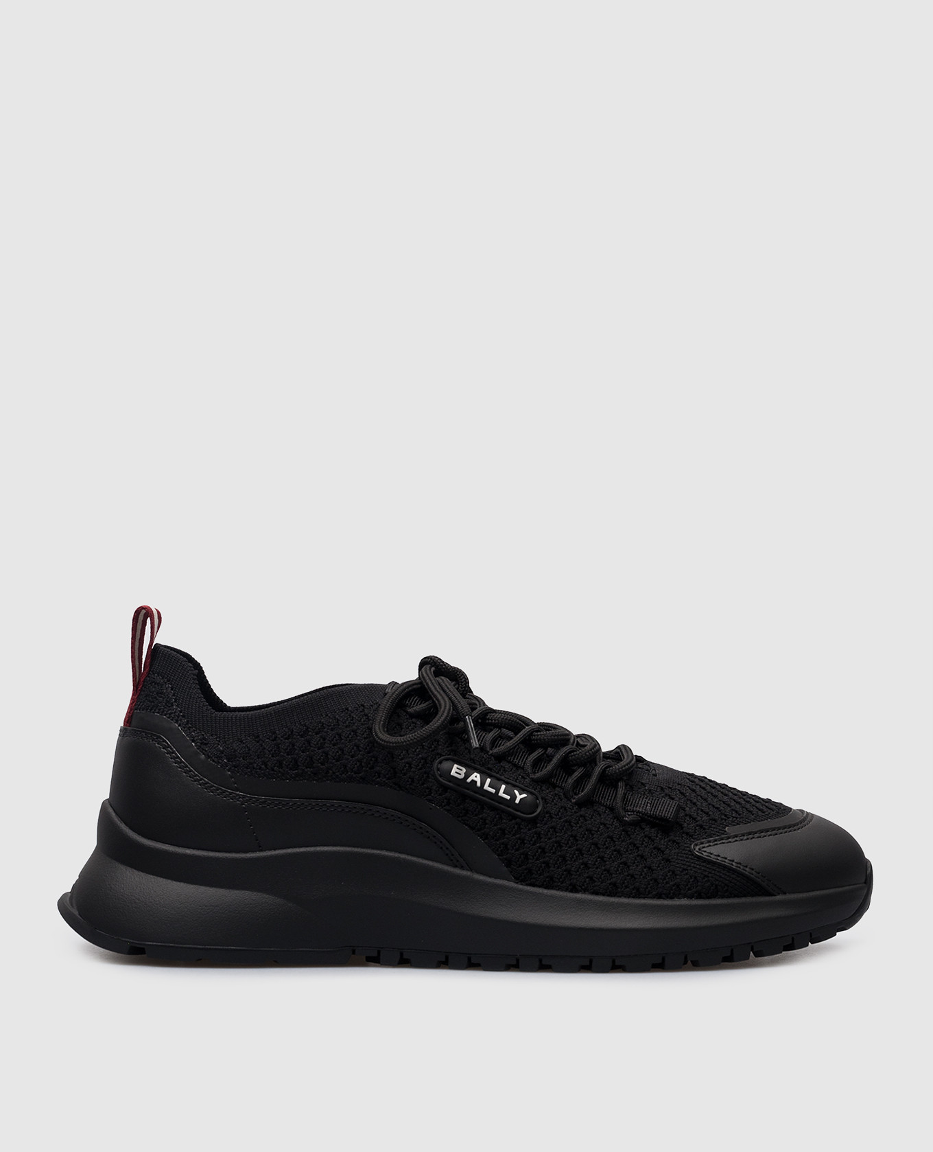 

Darwey black combination sneakers Bally, Черный