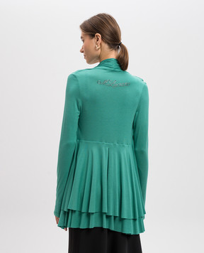 Manuel Luciano Green cardigan for smell 1311173