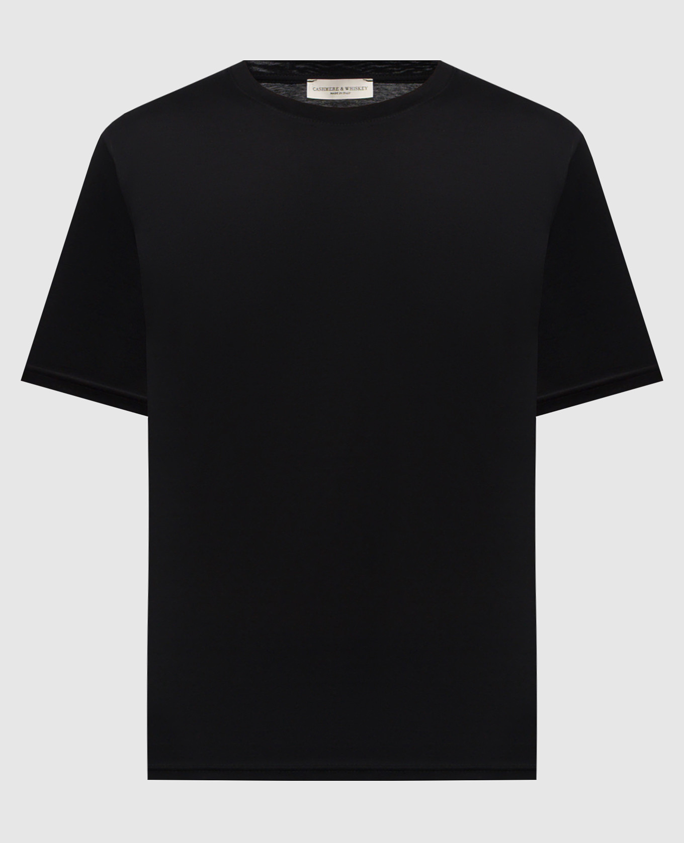 

Black T-shirt Cashmere&Whiskey