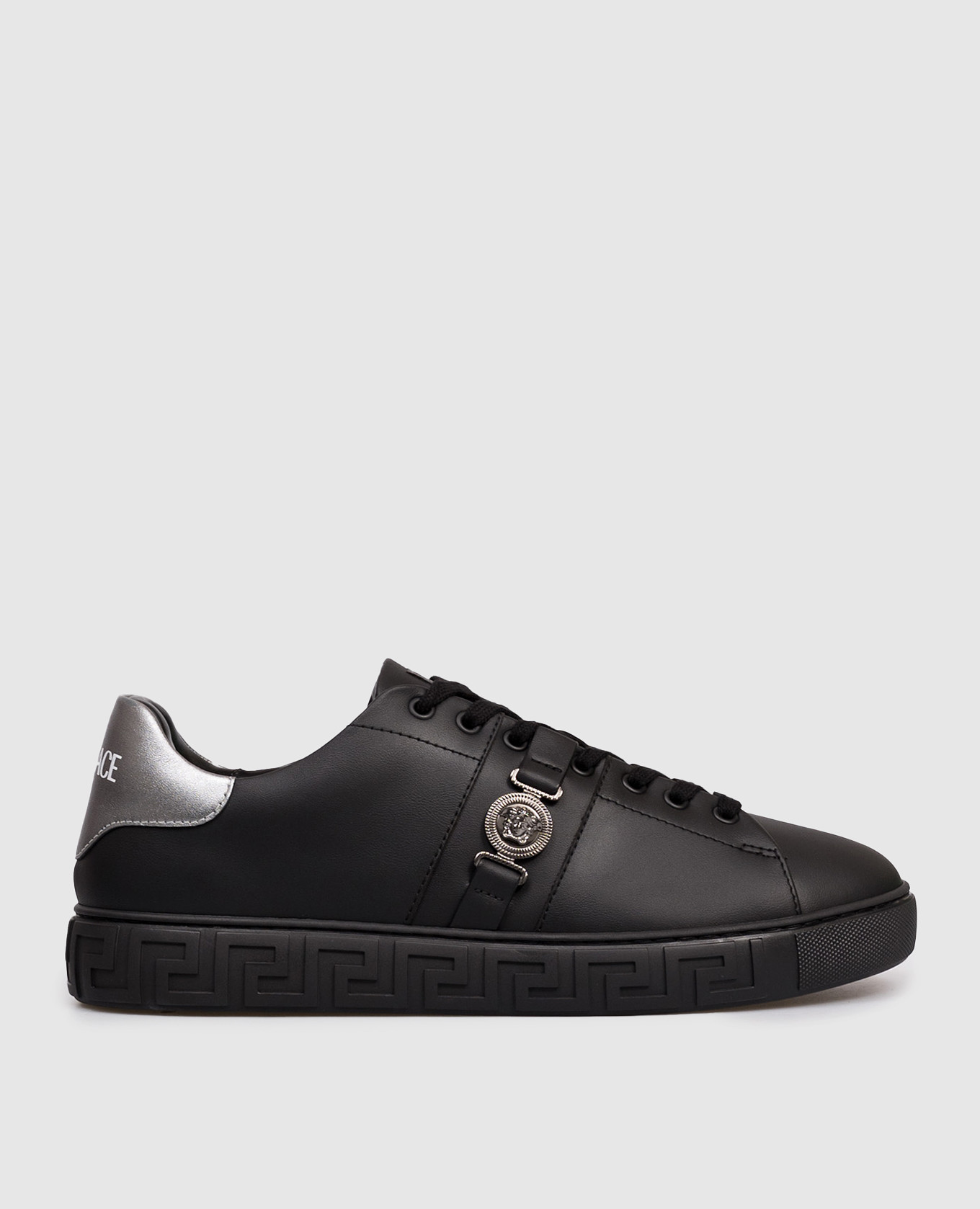 Black Medusa Biggie Greca sneakers Versace