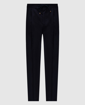 Brunello Cucinelli Blue wool pants ME226E1710